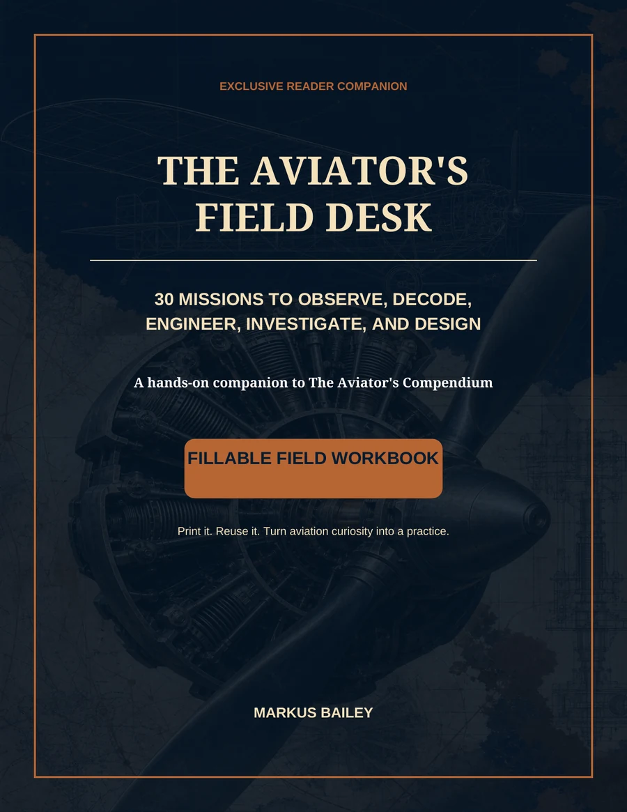 Cover of The Aviator's Field Desk