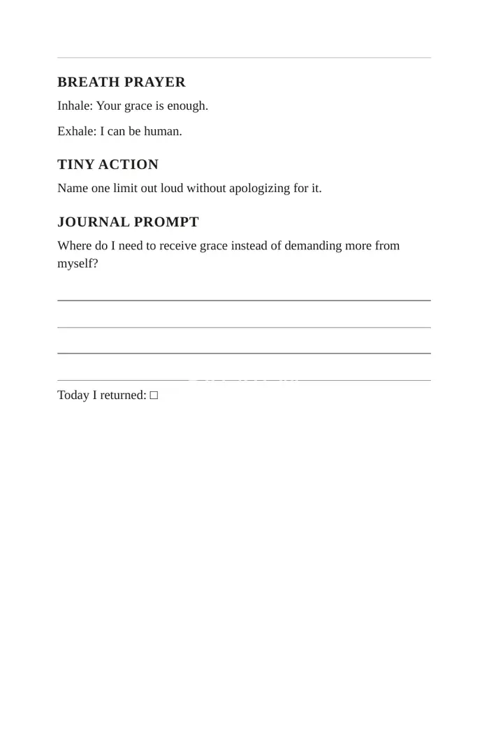 Preview of a Scattered but Held devotional page
