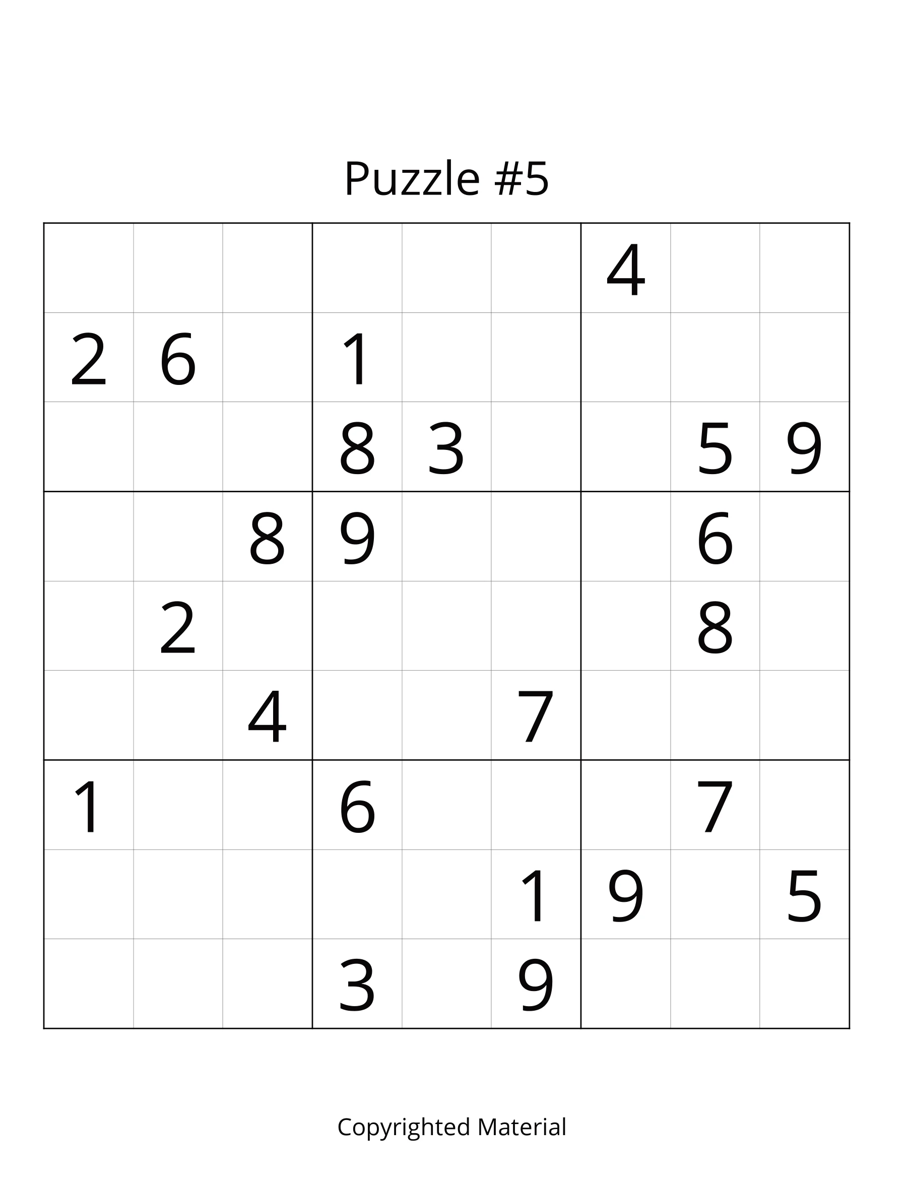 Page 8: Puzzle #5. The selected page text is available in this viewer.