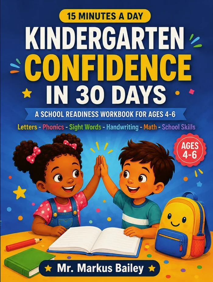 Cover of Kindergarten Confidence in 30 Days