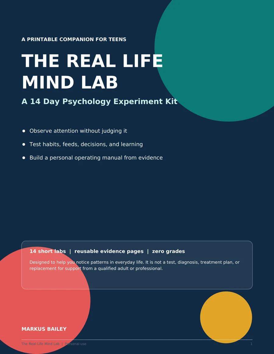 Cover of The Real Life Mind Lab