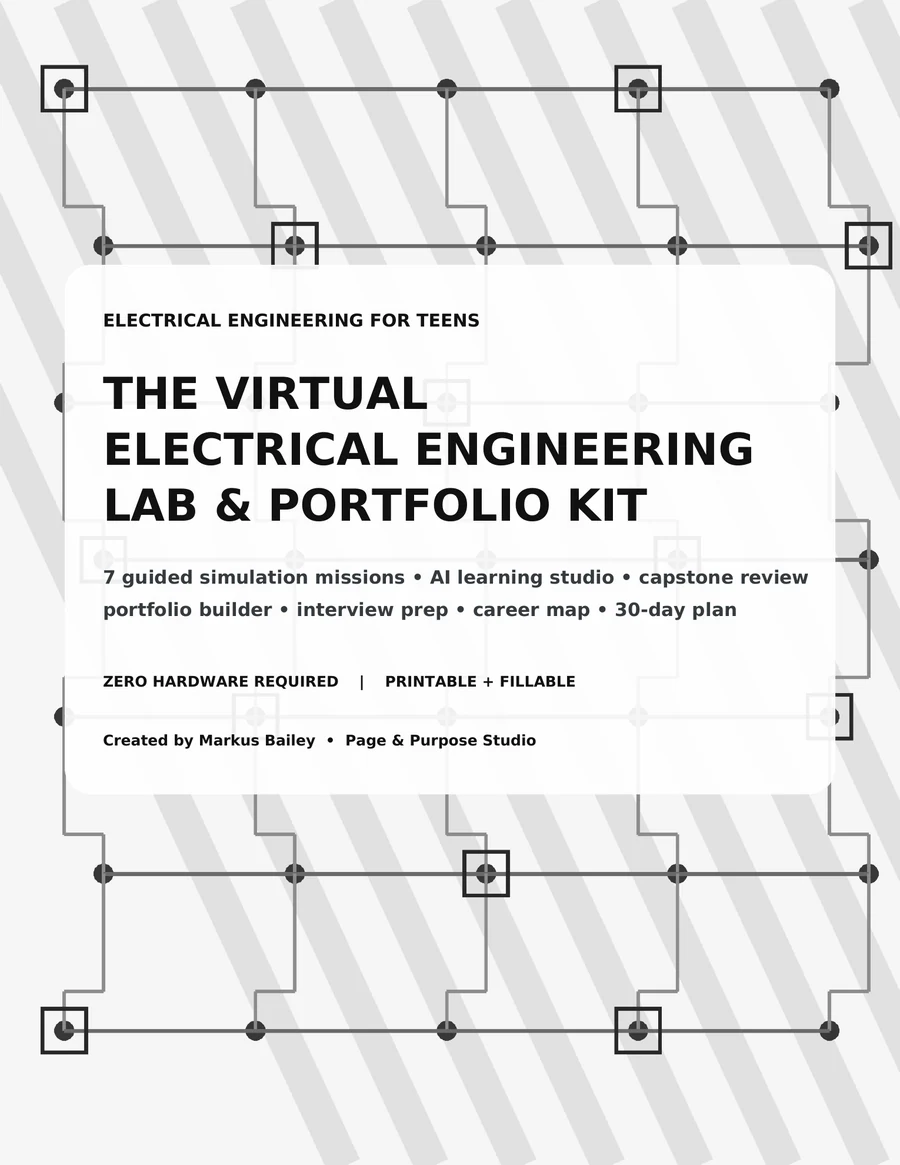 Cover of Virtual Electrical Engineering Lab & Portfolio Kit